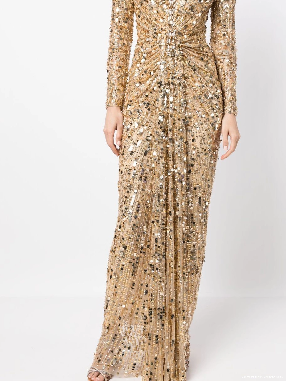 Affordable Packham sequin-embellished gown Gazelle Women Jenny 0408